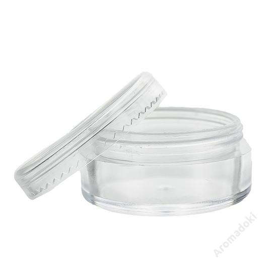 transzparens tégely krémekhez, 5 ml