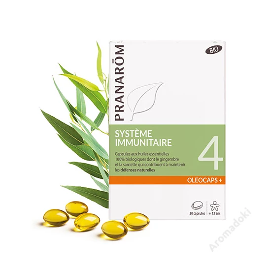 Oleocaps immunrendszert erősítő kapszula az Aromadokitól